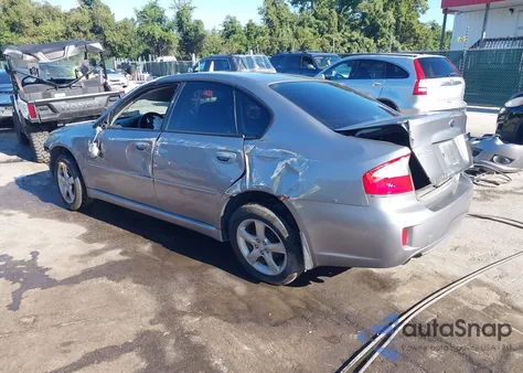 2008 Subaru Legacy 2.5I z USA, uszkodzony, nr VIN 4S3BL616687224110
